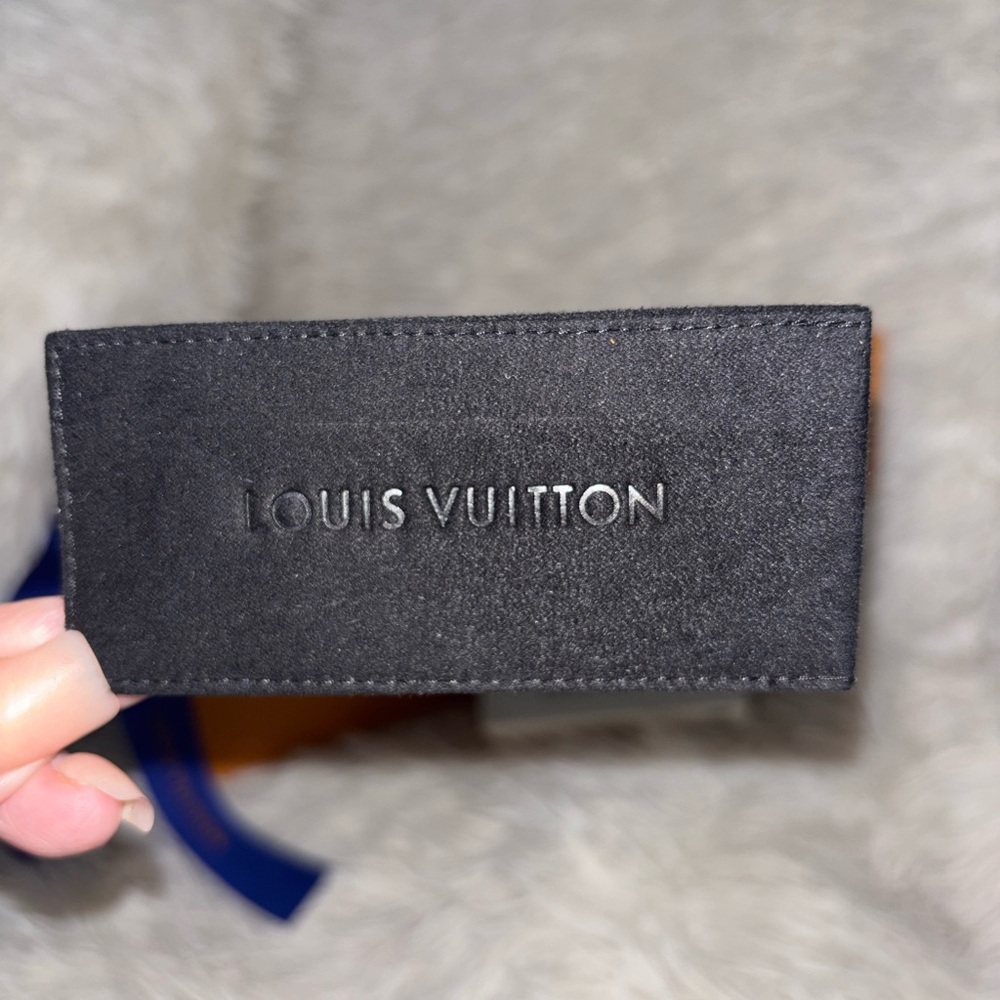 Louis Vuitton Black Velvet Lipstick Case